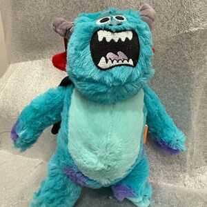 Monsters Inc My Scare Dracula Sulley  Plush Sully 10” Disney With Squeaker New